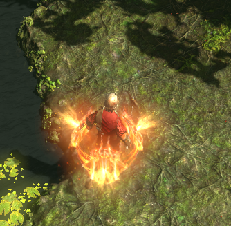 Path of Exile fire shield
