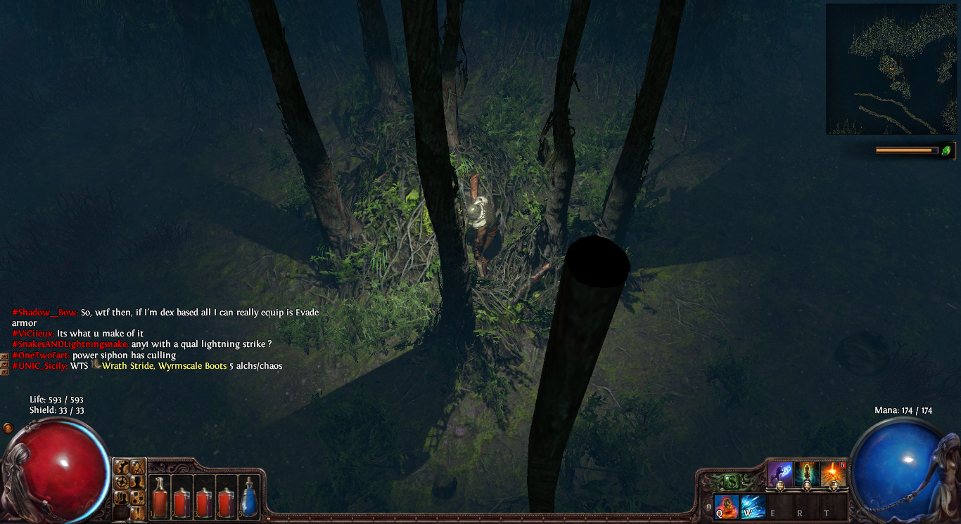 Path of Exile shadows